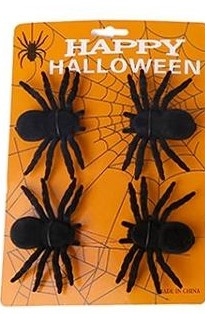 Valohämähäkki, 11,5x7 cm, 4 kpl ryhmässä KOTI, TALOUS JA PUUTARHA / Sisustus / Halloween @ TP E-commerce Nordic AB (38-83059)