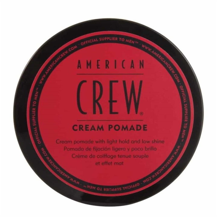 American Crew Cream Pomade 85g ryhmässä KAUNEUS JA TERVEYS / Hiukset &Stailaus / Hiusten stailaus / Karvanpoistovaha @ TP E-commerce Nordic AB (A10223)