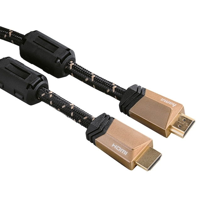 Hama 4K HDMI 2.0-kabel (1.5 m) ryhmässä KODINELEKTRONIIKKA / Kaapelit & Sovittimet / HDMI / Kaapelit @ TP E-commerce Nordic AB (A23112)