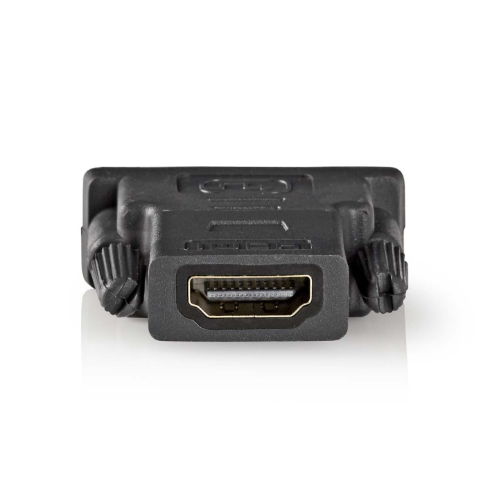 Nedis HDMI™ -sovitin | HDMI™ Ulostulo | DVI-D 24+1-Pin Uros | Kullattu | Suora | PVC | Antrasiitti | 1 kpl | Ikkunallinen laatikko ryhmässä KODINELEKTRONIIKKA / Kaapelit & Sovittimet / HDMI / Sovittimet @ TP E-commerce Nordic AB (C07026)