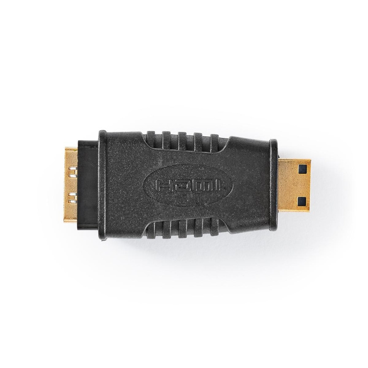 Nedis HDMI™ -sovitin | HDMI™ Mini | HDMI™ Ulostulo | Kullattu | Suora | ABS-Muovi | Musta | 1 kpl | Muovipussi ryhmässä KODINELEKTRONIIKKA / Kaapelit & Sovittimet / HDMI / Sovittimet @ TP E-commerce Nordic AB (C07384)