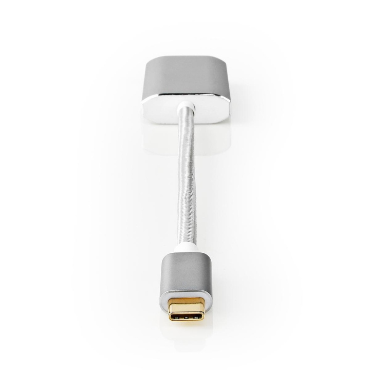 Nedis USB-C™ Sovitin | USB 3.2 Gen 1 | USB-C™ Uros | HDMI™ Ulostulo | 4K@60Hz | Power delivery | 0.20 m | Pyöreä | Kullattu | Nailon / Punottu | Hopea | Laatikko kannella ja ikkunalla ryhmässä KODINELEKTRONIIKKA / Kaapelit & Sovittimet / HDMI / Sovittimet @ TP E-commerce Nordic AB (C07969)