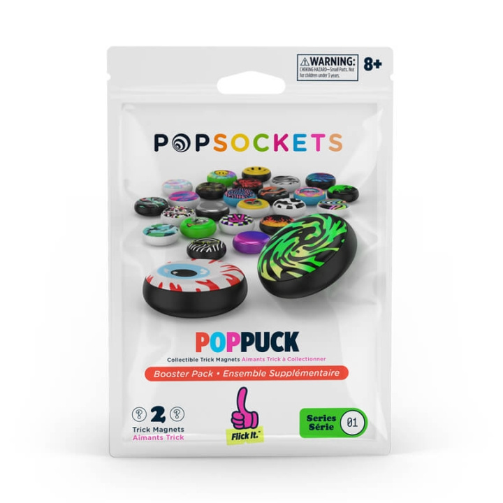POPSOCKETS PopPuck Booster Pack ryhmässä ÄLYPUHELIMET JA TABLETIT / Muut tarvikkeet / Popsockets @ TP E-commerce Nordic AB (C25872)