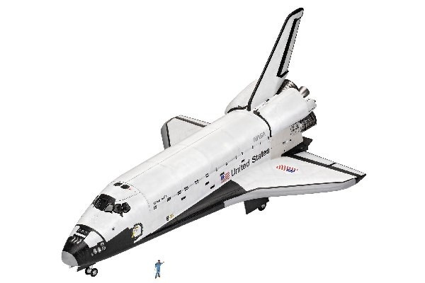 Revell Gift Set Space Shuttle 40th Anniversary 1:72 ryhmässä URHEILU, VAPAA-AIKA JA HARRASTUS / Harrastus / Muovimallit / Sci-Fi @ TP E-commerce Nordic AB (C29949)