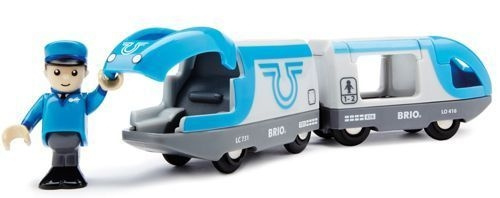 BRIO Railway 33506 - Paristokäyttöinen henkilöjuna ryhmässä LELUT, TUOTTEET LAPSILLE JA VAUVOILLE / Leikkikalut, Askartelu &Pelit / Rakennuslelut / Brio junaradat @ TP E-commerce Nordic AB (C40382)
