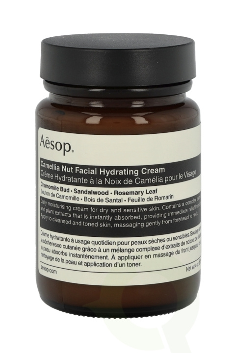 AESOP Camellia Nut Facial Hydrating Cream 120 ml ryhmässä KAUNEUS JA TERVEYS / Ihonhoito / Kasvot / Kasvovoide @ TP E-commerce Nordic AB (C49325)