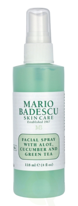 Mario Badescu Facial Spray 118 ml Aloe, Cucumber & Green Tea ryhmässä KAUNEUS JA TERVEYS / Ihonhoito / Kasvot / Kasvovesi ja Facemist @ TP E-commerce Nordic AB (C53599)