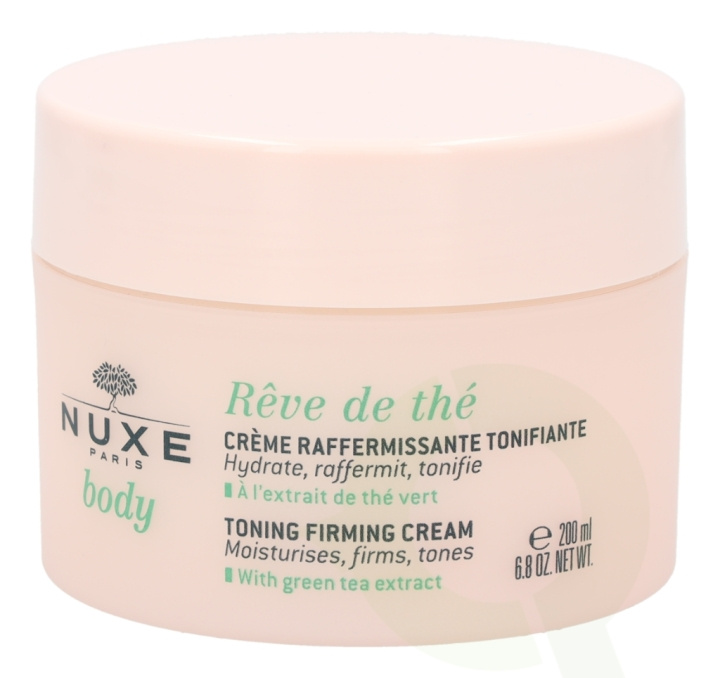 Nuxe Body Reve De The Toning Firming Cream 200 ml For All Skin Types ryhmässä KAUNEUS JA TERVEYS / Ihonhoito / Kehon hoito / Vartalovoide @ TP E-commerce Nordic AB (C54328)
