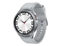 Samsung Galaxy Watch6 Classic 47 mm Silver Smart klocka ryhmässä URHEILU, VAPAA-AIKA JA HARRASTUS / Urheilu- ja sykekellot / Älykellot @ TP E-commerce Nordic AB (C63598)
