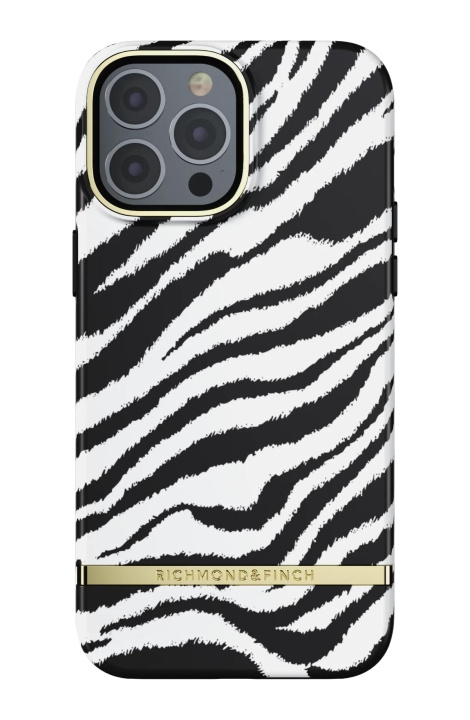 Richmond & Finch iPhone 13 Pro Max Freedom Case, Zebra ryhmässä ÄLYPUHELIMET JA TABLETIT / Puhelimen suojakotelo / Apple / iPhone 13 Pro Max @ TP E-commerce Nordic AB (C64905)