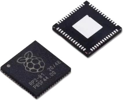 raspberrypi PI RP2040 Microcontroller Chip ryhmässä TIETOKOONET & TARVIKKEET / Tietokoneen komponentit / Raspberry Pi @ TP E-commerce Nordic AB (C65227)