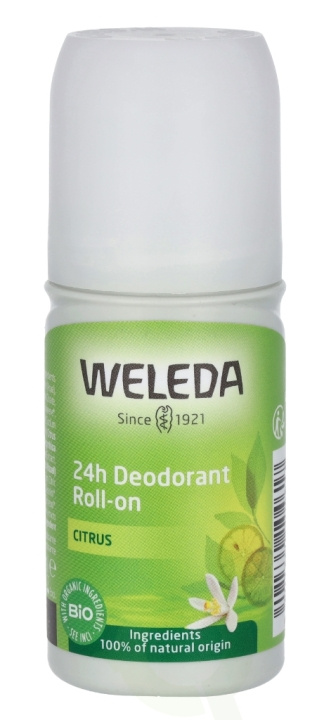 Weleda Citrus 24H Roll-On Deodorant 50 ml ryhmässä KAUNEUS JA TERVEYS / Tuoksut & Parfyymit / Deodorantit / Naisten deodorantit @ TP E-commerce Nordic AB (C65535)