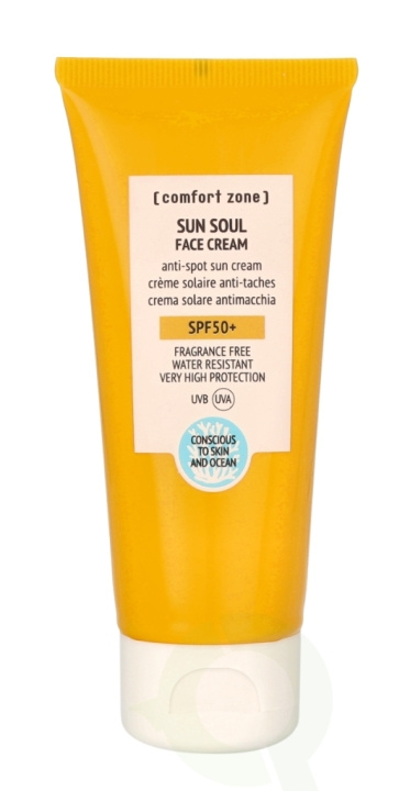 Comfort Zone Sun Soul Face Cream SPF50+ 60 ml ryhmässä KAUNEUS JA TERVEYS / Ihonhoito / Rusketus / Aurinkosuoja @ TP E-commerce Nordic AB (C65576)