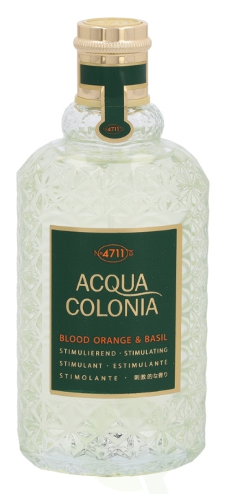 4711 Acqua Colonia Blood Orange & Basil Edc Spray 170 ml ryhmässä KAUNEUS JA TERVEYS / Tuoksut & Parfyymit / Parfyymit / Unisex @ TP E-commerce Nordic AB (C65663)