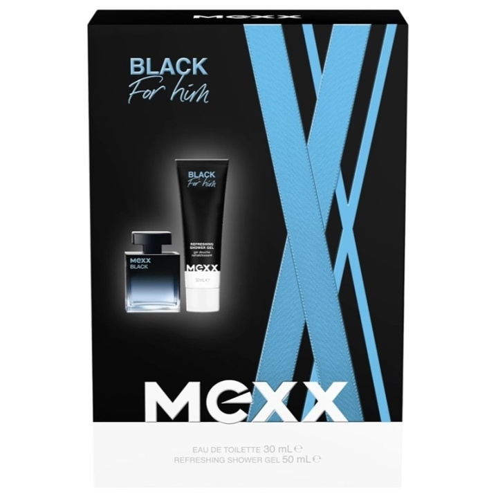 Mexx Giftset Mexx Black Man Edt 30ml + Shower Gel 50ml ryhmässä KAUNEUS JA TERVEYS / Lahjapakkaukset / Miesten lahjapakkaukset @ TP E-commerce Nordic AB (C65710)