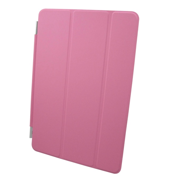 Älykäs suojus/jalusta, iPad Mini/2/3 (vaaleanpunainen)