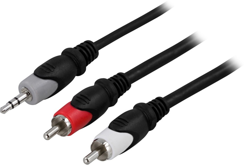 Äänikaapeli 3,5mm, u - 2xRCA u, 15m
