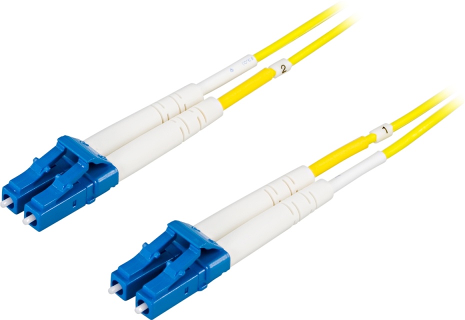 Kuitukaapeli LC - LC, duplex, singlemode, 2m