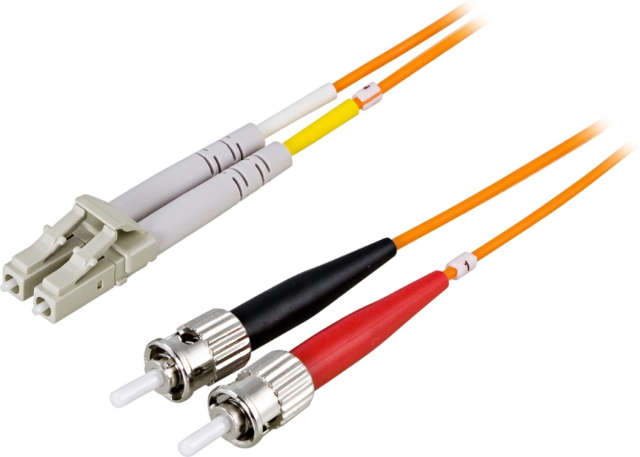 Kuitukaapeli LC - ST, duplex, multimode, 2m