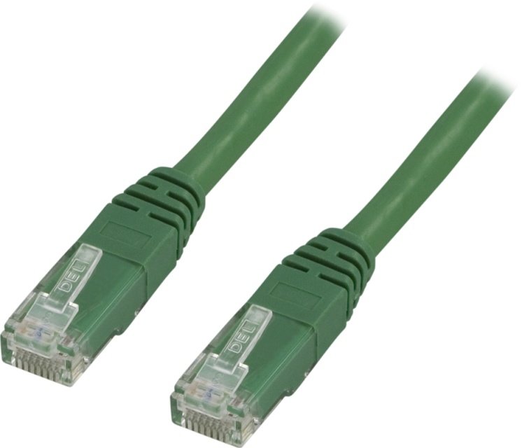 UTP Cat6 laitekaapeli, vihreä, 2m