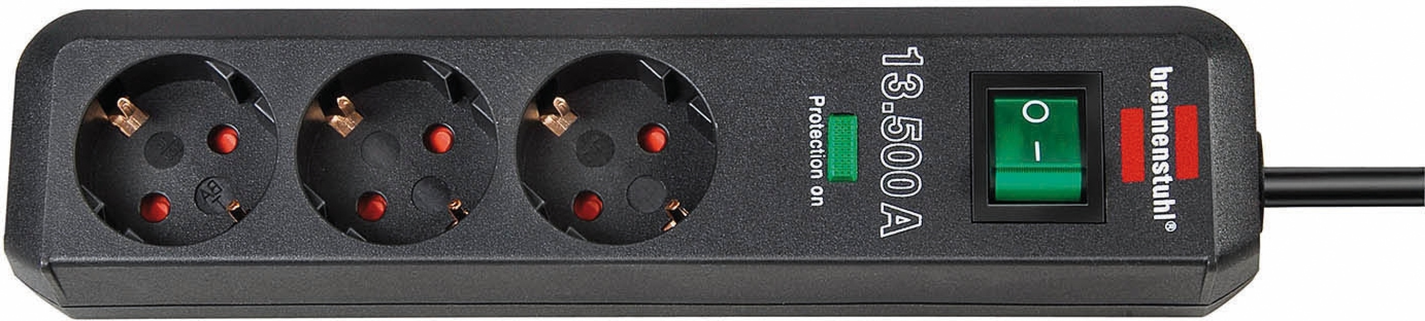 Brennenstuhl virtapaneeli 3xCEE 7/4pistoketta, 1xCEE 7/7, 1,5 m kaapeli,m