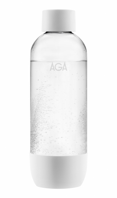 AGA AQVIA PET-pullo, 1L (Valkoinen)