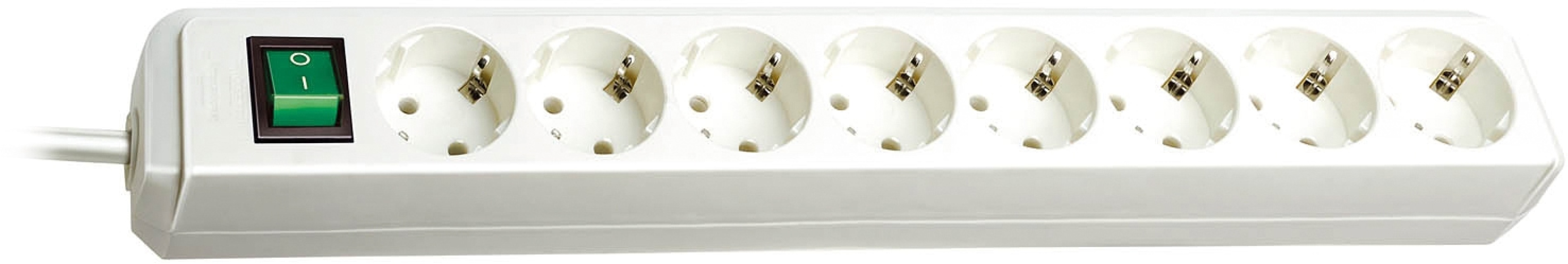Brennenstuhl Eco-Line virtapaneeli, 8xCEE 7/4-1xCEE 7/7, 3m, valk.