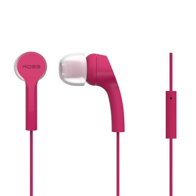 Koss Kuuloke KEB9i In-Ear Mic Pink