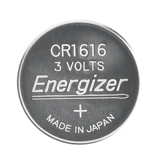 Energizer Litiumnappiparisto CR1616 | 3 V DC | 60 mAh | 1 - Läpipainopakkaus | Hopea