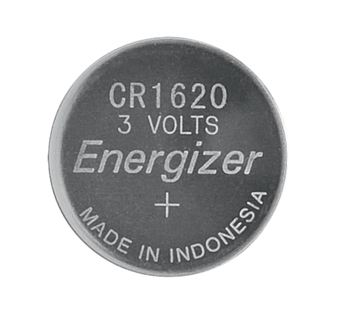 Energizer Litiumnappiparisto CR1620 | 3 V DC | 81 mAh | 1 - Läpipainopakkaus | Hopea