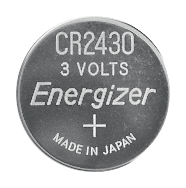 Energizer Litiumnappiparisto CR2430 | 3 V DC | 320 mAh | 2 - Läpipainopakkaus | Hopea