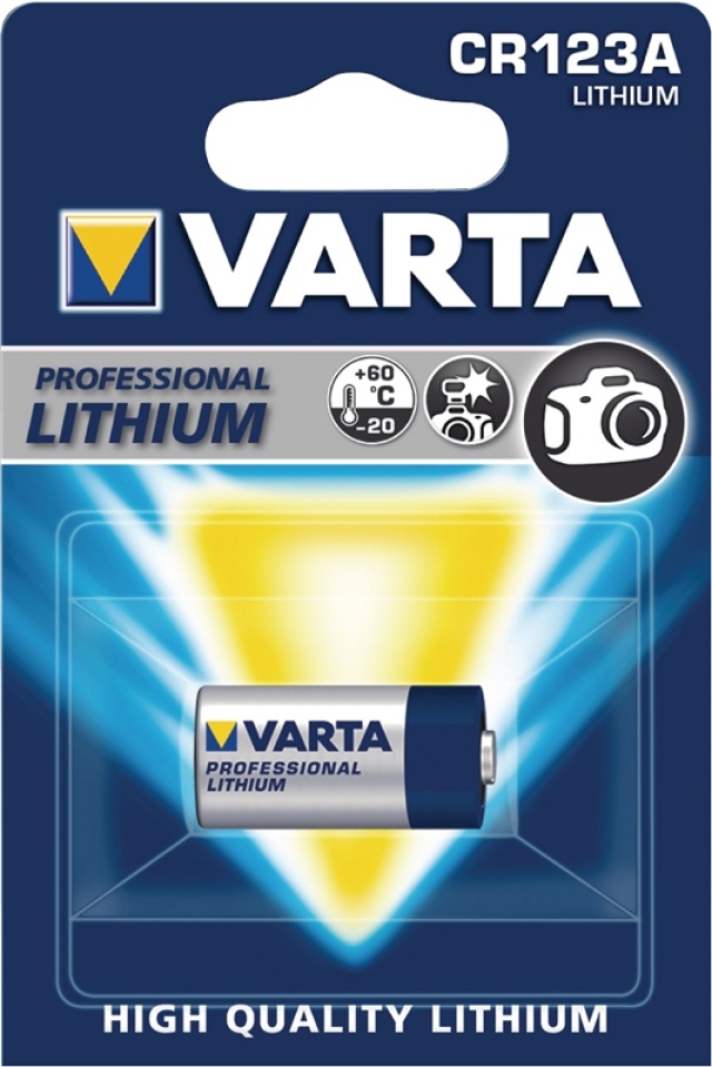 Varta Litium Tionyylikloridi Paristo ER14505 | 3 V DC | 1430 mAh | 1 - Läpipainopakkaus | Harmaa / Hopea