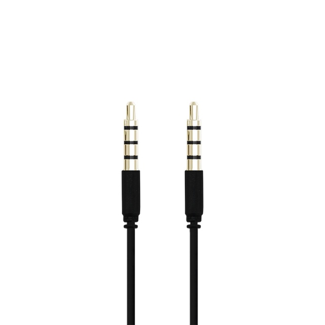Champion 3,5mm äänikaapeli 1m musta