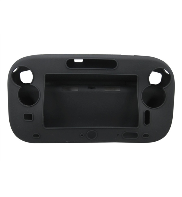 Silikonikotelo Nintendo Wii U:lle (musta)