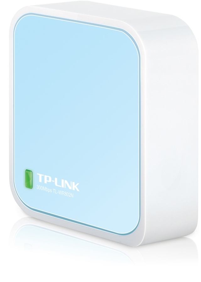TP-LINK TL-WR802N, langaton nano N-reititin, valkoinen