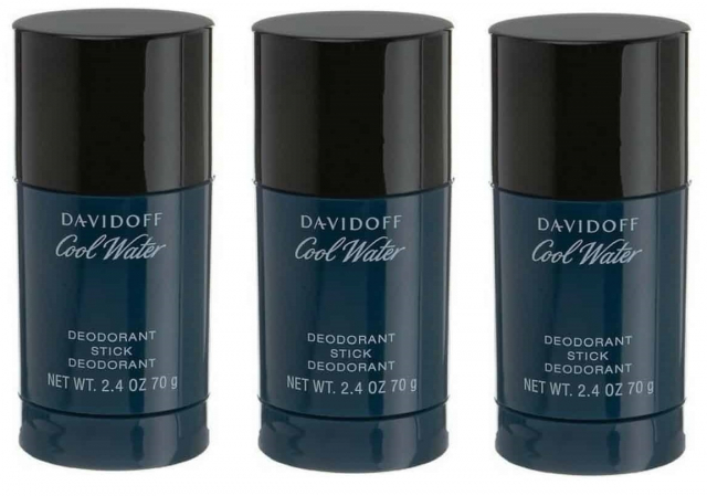 3-pack Davidoff Cool Water Man Deostick 75ml