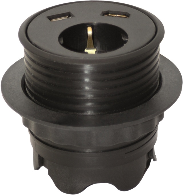 Powerdot Satellit PD10 - satellitti, CEE 7/4, HDMI, USB, musta