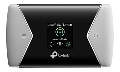 TP-Link 4G-reititin ja Wi-Fi-tukiasema, TFT-näyttö, sisäinen antenni