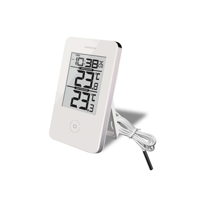 Termometerfabriken Digitaalinen lämpömittari & Kello