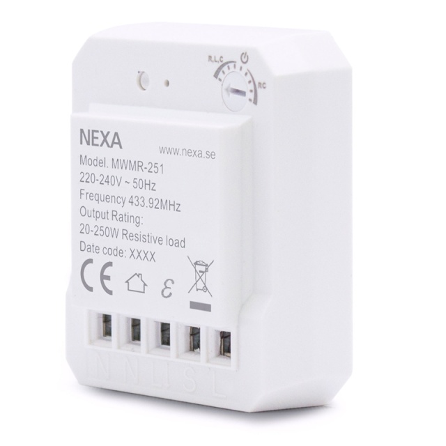 Nexa MWMR-251: Voidaan himmennin Smart Mode -tuella