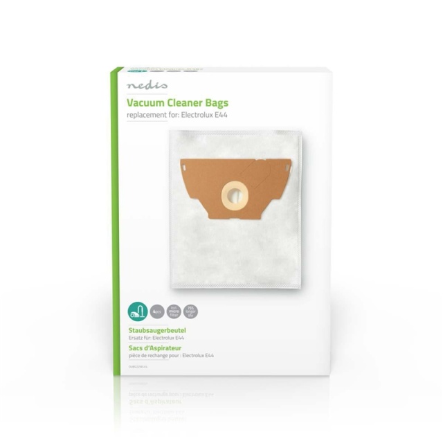 Nedis Pölypussi | 4 kpl | Mikrokuitu | Eniten myyty: Electrolux | Valkoinen