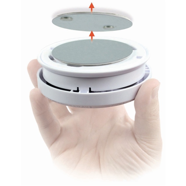 Nedis Ilmaisimen kiinnitys | Halkaisija: 70 mm | Magneettinen | Kiinnitysteippi | Hopea