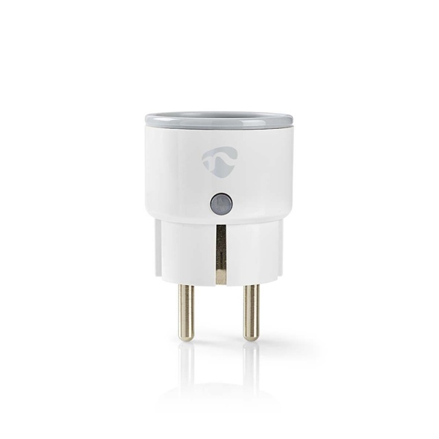 Nedis SmartLife Älypistorasia | IP21 | Virtamittari | 2500 W | Maadoitettu virtaliitin / Tyyppi F (CEE 7/7) | -10 - 40 °C | Android™ / IOS | Valkoinen | 1 kpl