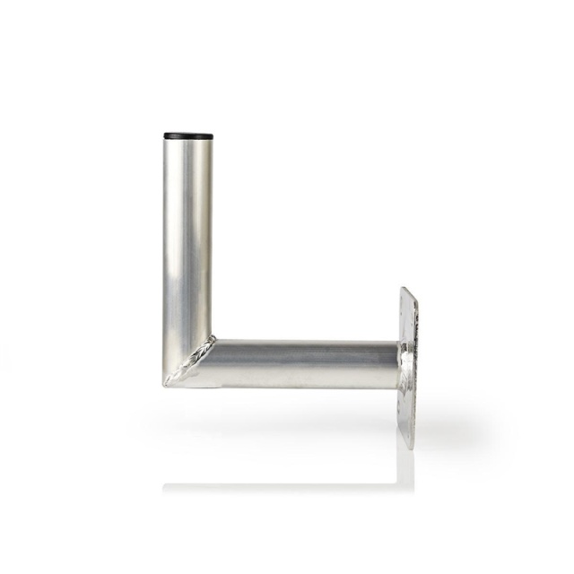 Nedis Antennikiinnike Seinään | Etäisyys seinästä: 250 mm | Puristushalkaisija: 50 mm | Astian maksimikoko: 100 cm | Alumiini | Hopea