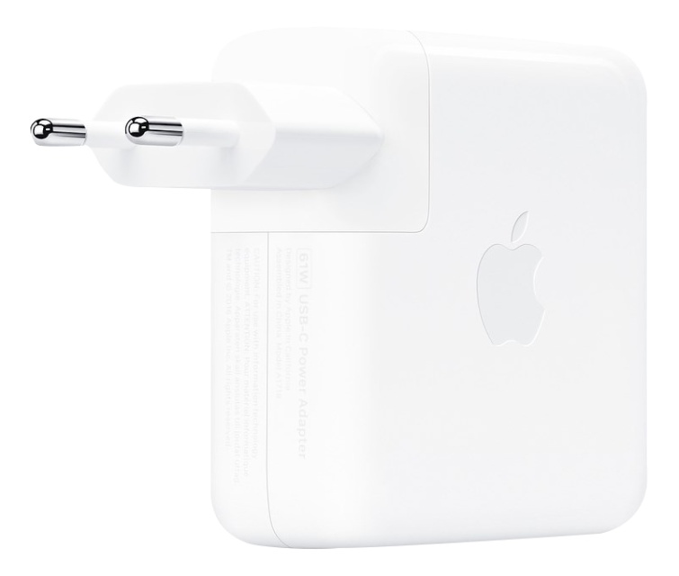 Apple USB-C - strömadapter - 61 Watt, Vit