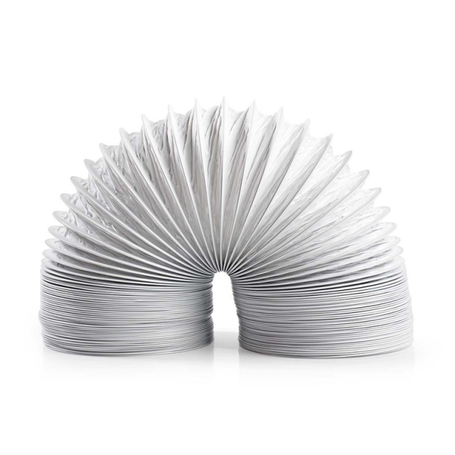 Nedis Ilmanpoistoputki PVC | 100 mm | 3.00 m | Sopii laitteeseen: Air Ventilation / Tumble Dryers | Valkoinen