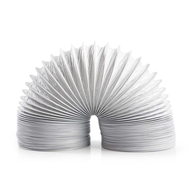 Nedis Ilmanpoistoputki PVC | 100 mm | 3.00 m | Sopii laitteeseen: Air Ventilation / Tumble Dryers | Valkoinen