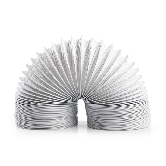 Nedis Ilmanpoistoputki PVC | 127 mm | 6.00 m | Sopii laitteeseen: Air Ventilation / Tumble Dryers | Valkoinen