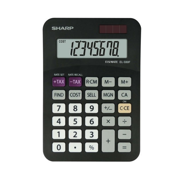 SHARP Laskin EL330FBBK