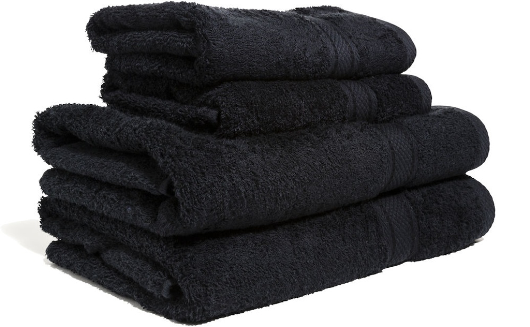 Lord Nelson Frotte Fair Trade Svart 90x150